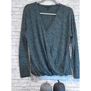 Rock Republic Women's Long Sleeve Wrap Top